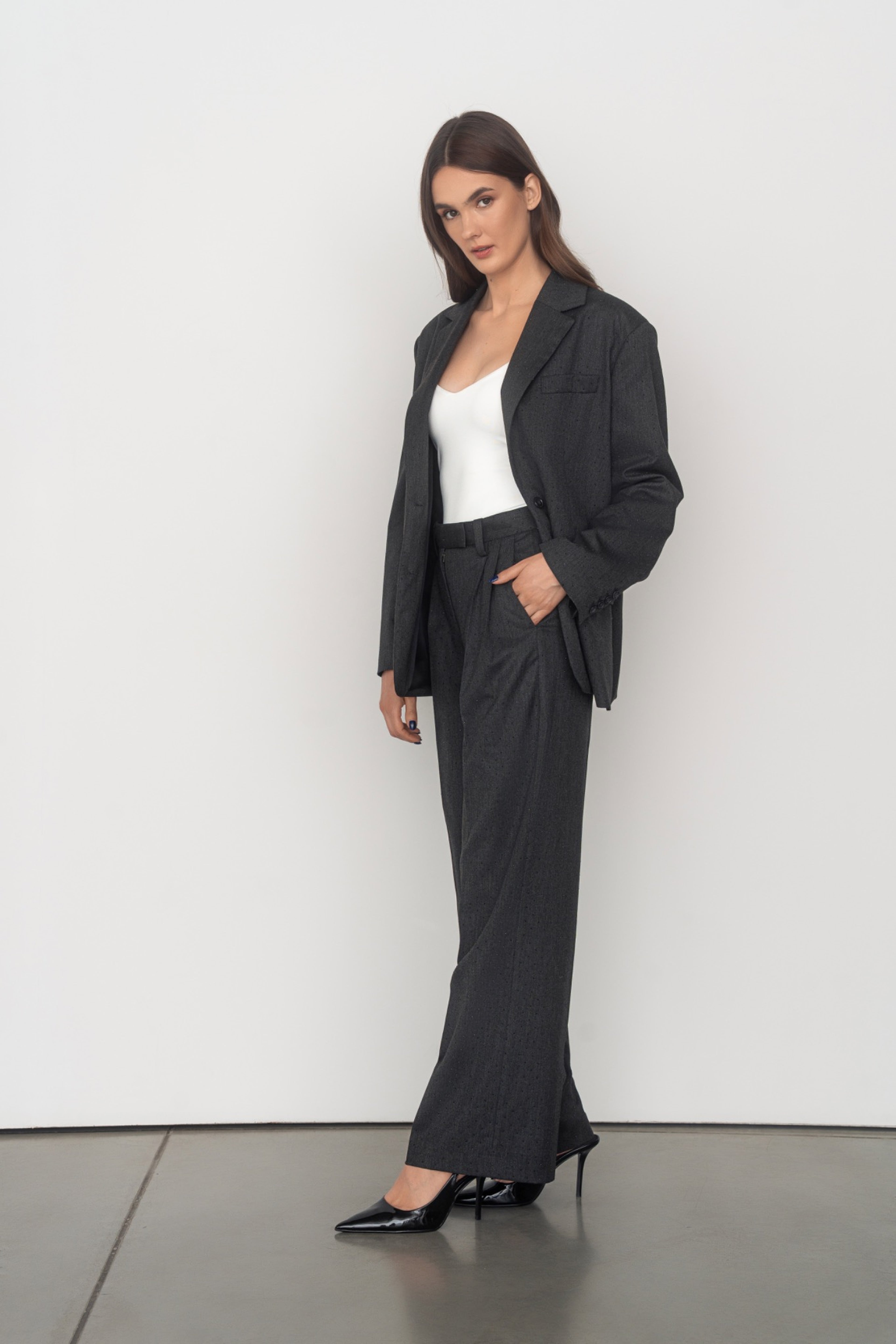 Spodnie SYLVI grey
